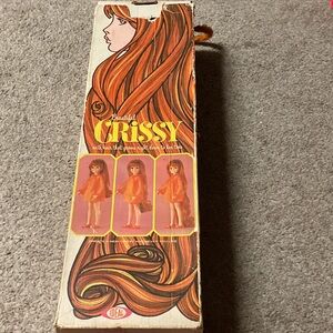Beautiful Crissy Doll in Orange Outfit - Ideal 1969 vintage